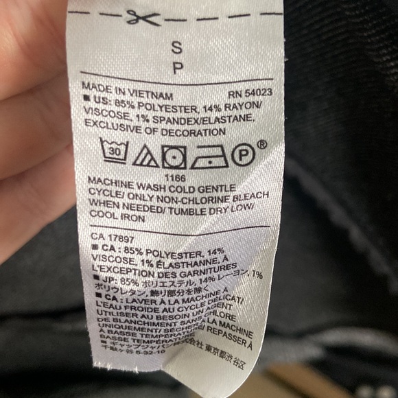 Banana Republic Herringbone Blazer Size S EUC - Picture 3 of 4